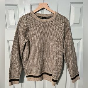 J Crew Men’s size Small Merino Wool Herringbone Sweater